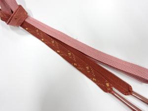 未使用品　正絹　手組帯締め